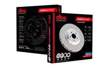 Load image into Gallery viewer, DBA Brake Rotors - 2 Piece DBA 13-14 Chevrolet Corvette Z51 Front T3 2 Pc V2 Slotted 5000 Series Rotor w/Black Hat