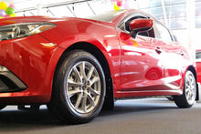Load image into Gallery viewer, Rally Armor 14-18 Mazda3 Red UR Mud Flap w/White Logo Mud Flaps Rally Armor