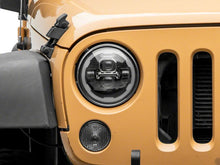 Load image into Gallery viewer, Raxiom 07-18 Jeep Wrangler JK Axial 7-In LED Headlights w/ DRL Turn Signals- Blk Housing (Clear) Headlights Raxiom