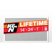 Load image into Gallery viewer, K&N HVAC Filter 14 X 24 X 1 Merv 8
