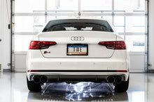 Load image into Gallery viewer, AWE Tuning Audi B9 S4 SwitchPath Exhaust - Non-Resonated (Black 102mm Tips) Catback AWE Tuning
