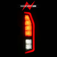 Load image into Gallery viewer, ANZO Tail Lights Anzo 07-14 Chevrolet Suburban / 07-14 GMC Yukon Black Full LED Tail Light Plank Style w/ Clear Lens