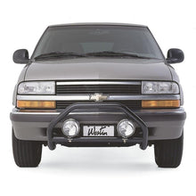 Load image into Gallery viewer, Westin 1998-04 Chevy/GMC S-Series/Blazer Downsize Safari Light Bar Mount Kit - Black Westin