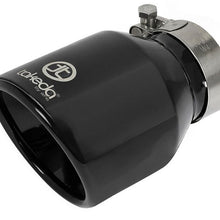 Load image into Gallery viewer, aFe Tips afe Takeda Universal Exhaust Tip 2-1/2 IN Inlet x 4 IN Outlet x 6 IN L