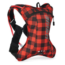 Load image into Gallery viewer, USWE Bags - Hydration Packs USWE Outlander Hydration Pack 2L - Flannel Red/Black