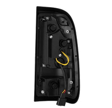 Load image into Gallery viewer, AlphaRex 97-03 Ford F150 / 99-16 Ford F250/F350/F450/F550 LUXX-Series LED Tail Lights - Black/Red AlphaRex