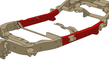 Load image into Gallery viewer, Rust Buster Avalanche/Suburban/Yukon Center Frame Repair Kit - Left | RB7401L