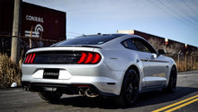 Load image into Gallery viewer, Corsa 2018-2023 Ford Mustang GT Fastback 5.0L 3in Cat-Back System Dual Rear Exit w/ 4in GunmetalTips Catback CORSA Performance