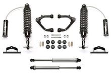 Load image into Gallery viewer, Fabtech 14-18 GM C/K1500 P/U w/oE Alm Or Stmp Stl UCA 2in UCA Kit w/Dl 2.5 & 2.25 Coilovers Fabtech