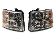 Load image into Gallery viewer, Raxiom 07-14 Chevrolet Silverado 1500 Axial OEM Rep Headlights- Chrome Housing (Clear Lens) Headlights Raxiom