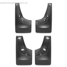 Load image into Gallery viewer, WeatherTech 07 GMC Sierra No Drill Mudflaps - Black WeatherTech