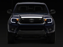 Load image into Gallery viewer, Raxiom 12-15 Toyota Tacoma Axial Series Headlights/Seq LED Bar- Black- Clear Lens | TT21848