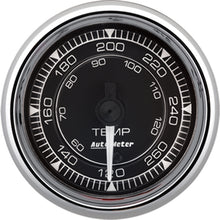Load image into Gallery viewer, AutoMeter Chrono 2-1/16in 120-280 Degree Temperature Digital Stepper Motor Gauge - Chrome | 9754