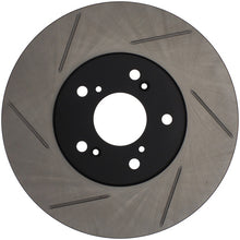 Load image into Gallery viewer, Stoptech Brake Rotors - Slotted StopTech Power Slot Slotted 99-08 Acura TL (STD Caliper) / 01-03 CL / 04-09 TSX Front Right Rotor