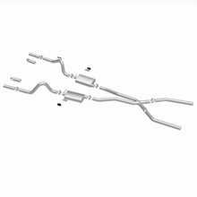 Load image into Gallery viewer, MagnaFlow Exhaust Products Exhaust System Kit MagnaFlow Exhaust Products Magnaflow Street Series Stainless Crossmember-Back System 15816