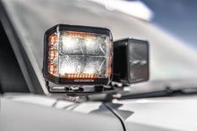 Load image into Gallery viewer, Go Rhino 22-23 Toyota Sequoia / 23-24 Toyota Tundra XE Hood Hinge Cube Light Mount Go Rhino