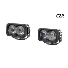Load image into Gallery viewer, Diode Dynamics Light Accessories and Wiring Diode Dynamics C2R White Flood Standard LED Pod (Pair)