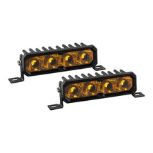 Load image into Gallery viewer, Diode Dynamics Light Bars & Cubes Diode Dynamics SS6 Pro Yellow Driving Standard ABL (pair) 3000K