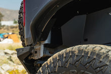Load image into Gallery viewer, DV8 Offroad Wheel Well Liners DV8 21-25 Ford Bronco Rear Aluminum Inner Fenders - Black