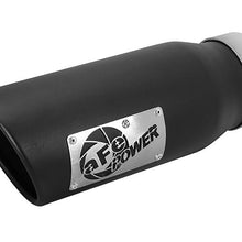 Load image into Gallery viewer, aFe Tips afe MACH Force-Xp Universal Exhaust Tip 3-1/2 IN Inlet x 4-1/2 IN Outlet x 12 IN L
