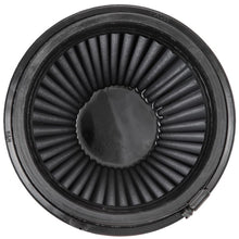 Load image into Gallery viewer, K&N Universal Rubber Filter Round Tapered 6in Flange ID x 7.5in Base OD x 5.25in Top OD x 8in Height