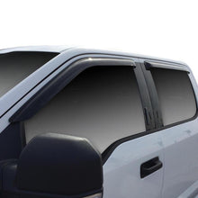 Load image into Gallery viewer, Westin 2015-2018 Ford F-150 SuperCrew Wade Slim Wind Deflector 4pc - Smoke Westin