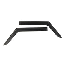 Load image into Gallery viewer, Rugged Ridge Window Visors Matte Black 18-19 2-Door Jeep Wrangler Rugged Ridge