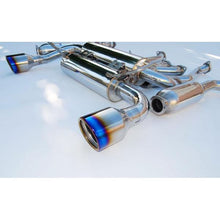 Load image into Gallery viewer, Invidia 09+ 370Z Gemini Rolled Titanium Tip Cat-back Exhaust