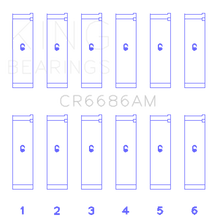 Load image into Gallery viewer, King Engine Bearings Toyota 1Mzfe (Size +0.50mm) Connecting Rod Bearing Set King Engine Bearings