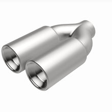 Load image into Gallery viewer, MagnaFlow Exhaust Products Exhaust Tail Pipe Tip MagnaFlow Exhaust Products Magnaflow Dual Exhaust Tip - 2.25in. Inlet/3in. Outlet 35167