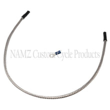 Load image into Gallery viewer, NAMZ Oil Sendin Harness Cover (SS Braided & Clear Coated - Stock Length) Misc Powersports NAMZ