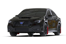 Load image into Gallery viewer, Rally Armor 22-24 Subaru WRX Red UR Mud Flap w/White Logo Mud Flaps Rally Armor
