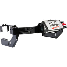 Load image into Gallery viewer, Westin MAX Winch Tray License Plate Bracket - Black Westin