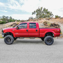 Load image into Gallery viewer, Westin 1999-2016 Ford F-250/F-350/F-450/F-550 Crew Cab Outlaw Drop Nerf Step Bars Textured Black | 20-11335