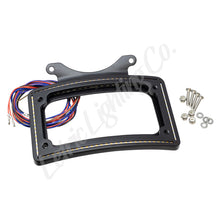 Load image into Gallery viewer, Letric Lighting 12-16 Dyna Perfect Plate Light Black Curved License Plate Frame License Frame Letric Lighting