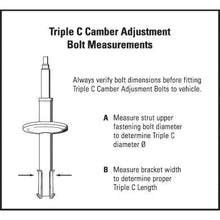 Load image into Gallery viewer, H&R TC114 Triple Camber Adjustment Bolts - 14mm
