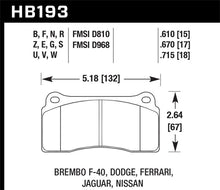 Load image into Gallery viewer, Hawk 09-11 Nissan GT-R Blue 9012 Race Rear Brake Pads Brake Pads - Racing Hawk Performance