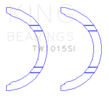 Load image into Gallery viewer, King Honda/Acura J32A1/J32A2/J35A3/J35A4/J35A5/J35A6/J35A7/J35A8/J35A9 Thrust Washer Set