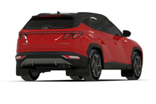 Load image into Gallery viewer, Rally Armor 22-24 Hyundai Tucson Black UR Mud Flap w/White Logo Mud Flaps Rally Armor