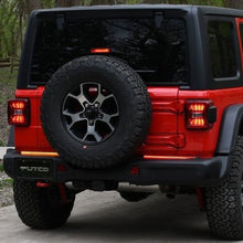 Load image into Gallery viewer, Putco 18-22 Jeep Wrangler JL/19-22 Ram 1500 18in Split Light Blade Direct Fit Kit Red/Amber/White Light Tailgate Bar Putco