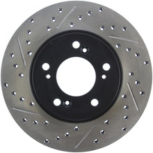 Load image into Gallery viewer, Stoptech Brake Rotors - Slot & Drilled StopTech 97-01 Acura Integra Type R / 97-01 Honda CR-V Slotted & Drilled Right Front Rotor