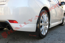 Load image into Gallery viewer, Rally Armor 08-10 Subaru WRX / 08-11 Impreza 2.5i (Hatch/Sedan) Black UR Mud Flap w/Red Logo Mud Flaps Rally Armor