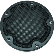 Load image into Gallery viewer, Kuryakyn Mesh Derby Cover Black | 6527