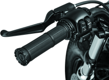 Load image into Gallery viewer, Kuryakyn Riot Grips Dual Cable Satin Black Misc Powersports Kuryakyn