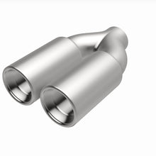 Load image into Gallery viewer, MagnaFlow Exhaust Products Exhaust Tail Pipe Tip MagnaFlow Exhaust Products Magnaflow Dual Exhaust Tip - 2.25in. Inlet/3in. Outlet 35167