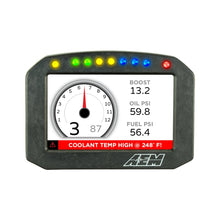 Load image into Gallery viewer, AEM CD-5G Carbon Flush Digital Dash Display w/ Internal 20Hz GPS & Antenna