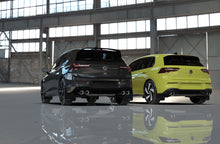 Load image into Gallery viewer, Rally Armor 22-24 VW MK8 Golf GTI/R Black UR Mud Flap w/Gray Logo Mud Flaps Rally Armor