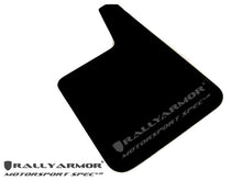 Load image into Gallery viewer, Rally Armor Universal Motorsport Spec Black UR Mud Flap Metallic Black Logo Rally Armor