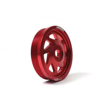 Load image into Gallery viewer, PERRIN 15-18 Subaru WRX / 13-20 BRZ / 14-18 FXT / 13-16 Crosstrek Lightened Crank Pulley - Red
