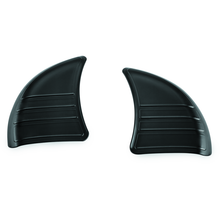 Load image into Gallery viewer, Kuryakyn Tri-Line Inner Fairing Cover Plates Gloss Black